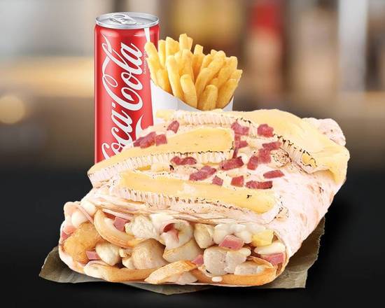 Photo du produit Menu Tacos Tartiflette, non contractuelle