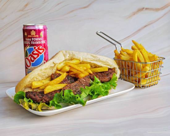 Photo du produit MENU KÖFTE SANDWICH, non contractuelle