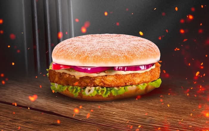 Photo du produit Végétarien Burger, non contractuelle