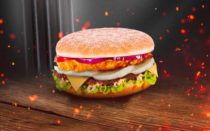 Photo du produit Suppreme Chèvre Burger, non contractuelle