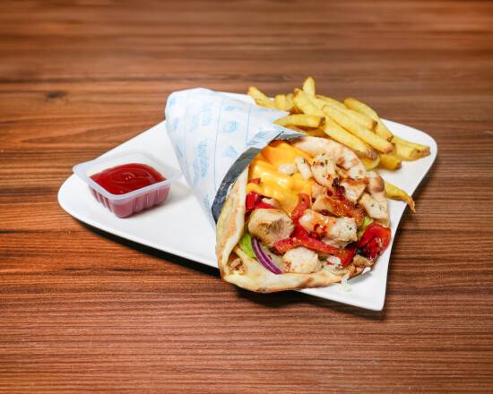 Photo du produit Naan Chicken Thaï, non contractuelle