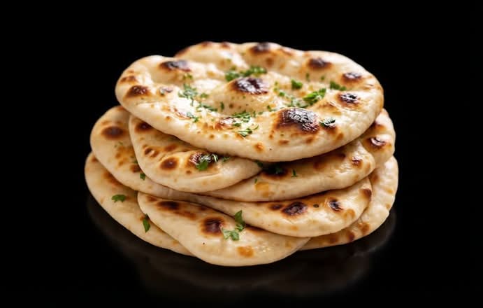 Photo du produit Naan nature, non contractuelle