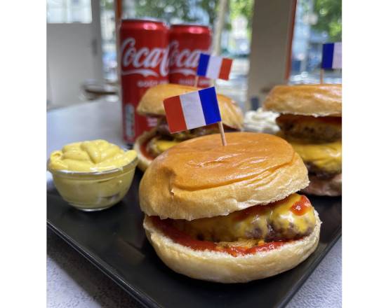 Photo du produit Cheese Burger, non contractuelle