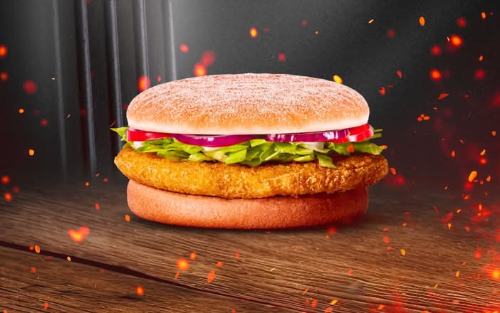 Photo du produit Chiken Burger, non contractuelle