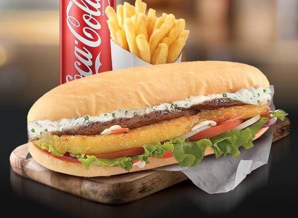 Photo du produit Menu Sandwich Boursin, non contractuelle