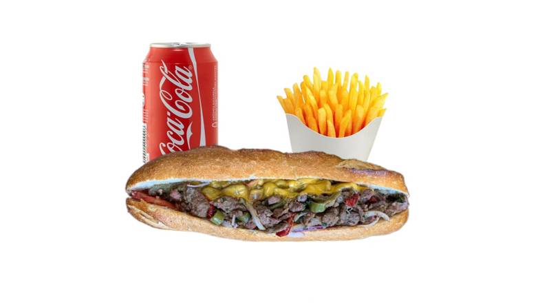 Photo du produit Menu Bavette de bœuf 🥖, non contractuelle