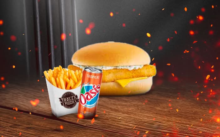 Photo du produit Menu Fish Burger, non contractuelle