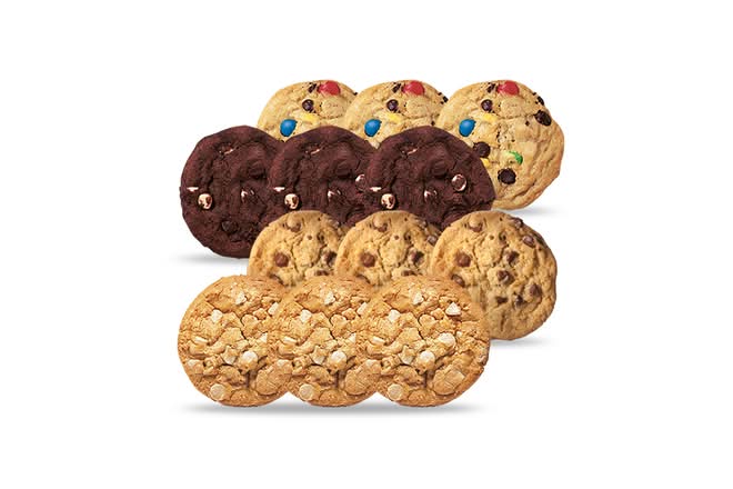 Photo du produit 12 Cookies Assortiment, non contractuelle