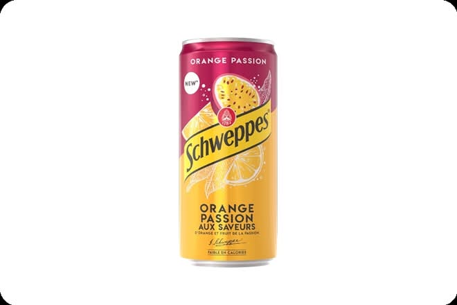 Photo du produit SCHWEPPES ORANGE PASSION, non contractuelle