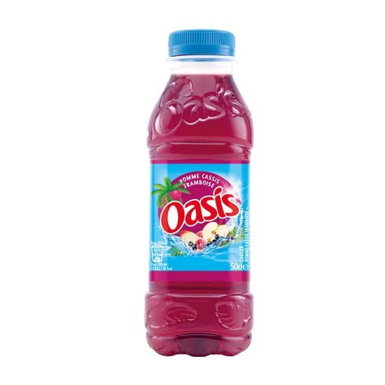 Photo du produit Oasis Pomme Cassis Framboise 50cl, non contractuelle