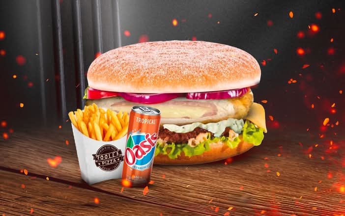 Photo du produit Menu Suprême Boursin Burger, non contractuelle