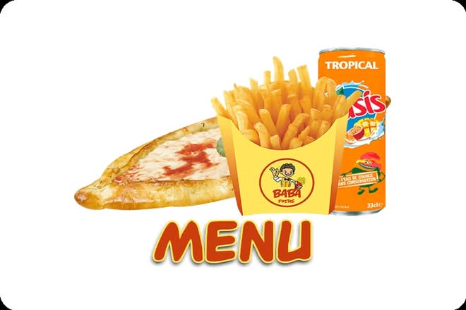 Photo du produit MENU PIDE MARGUERITA, non contractuelle