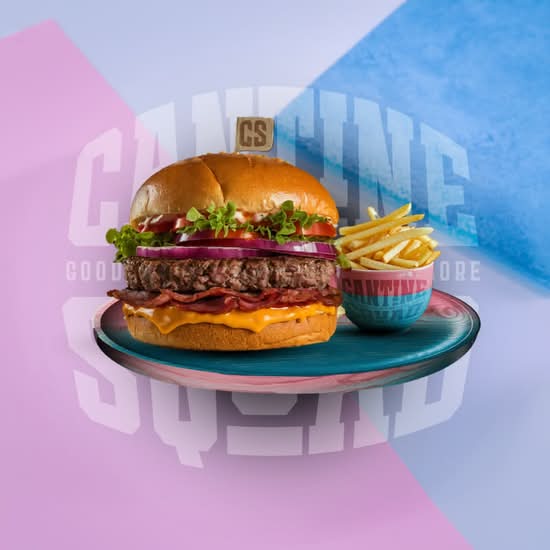 Photo du produit Bacon Burger, non contractuelle