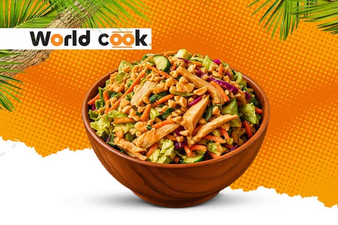 Photo du produit 🥗 SALADE WORLD COOK – CROUSTILLANTE & VOYAGEUSE, non contractuelle