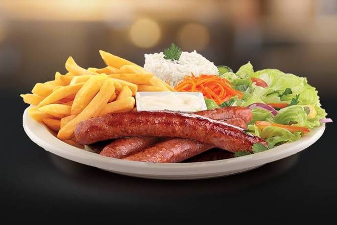 Photo du produit Assiette Merguez, non contractuelle