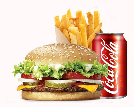 Photo du produit Menu Woop Burger Simple 🍔, non contractuelle