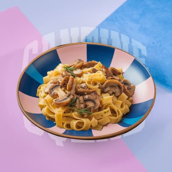 Photo du produit Pâtes Forestière 🍄, non contractuelle