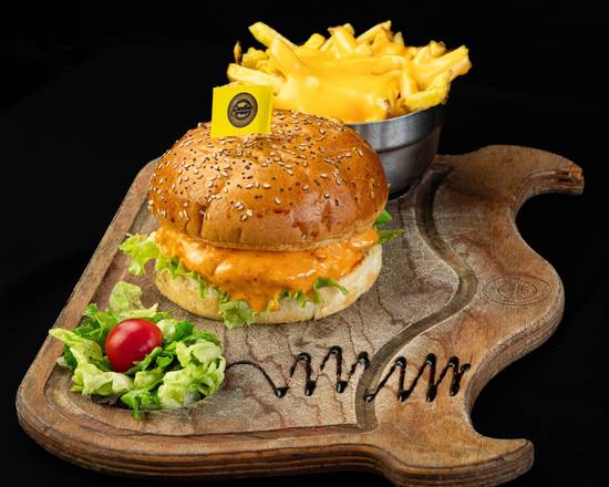 Photo du produit Le Dynamite Chicken Burger, non contractuelle