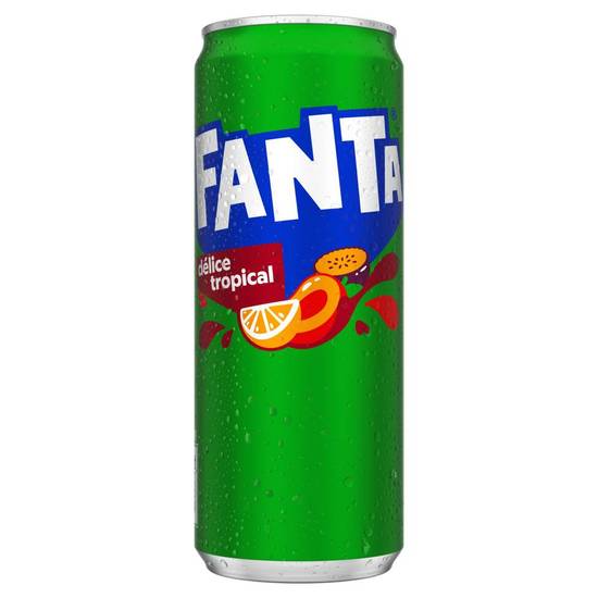 Photo du produit Fanta Tropical 33cl, non contractuelle