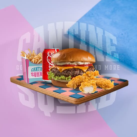 Photo du produit D5 – Big Burger + 3 Tenders 🍔🍗, non contractuelle
