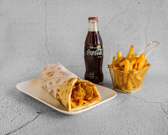 Photo du produit MENU CHEESE NAAN CHICKEN CURRY 🐔🟡, non contractuelle