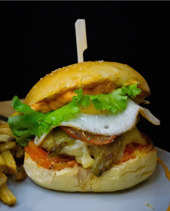 Photo du produit L’Oriental Burger Menu, non contractuelle
