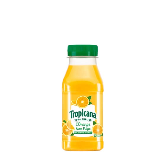 Photo du produit Tropicana Orange 25cl, non contractuelle