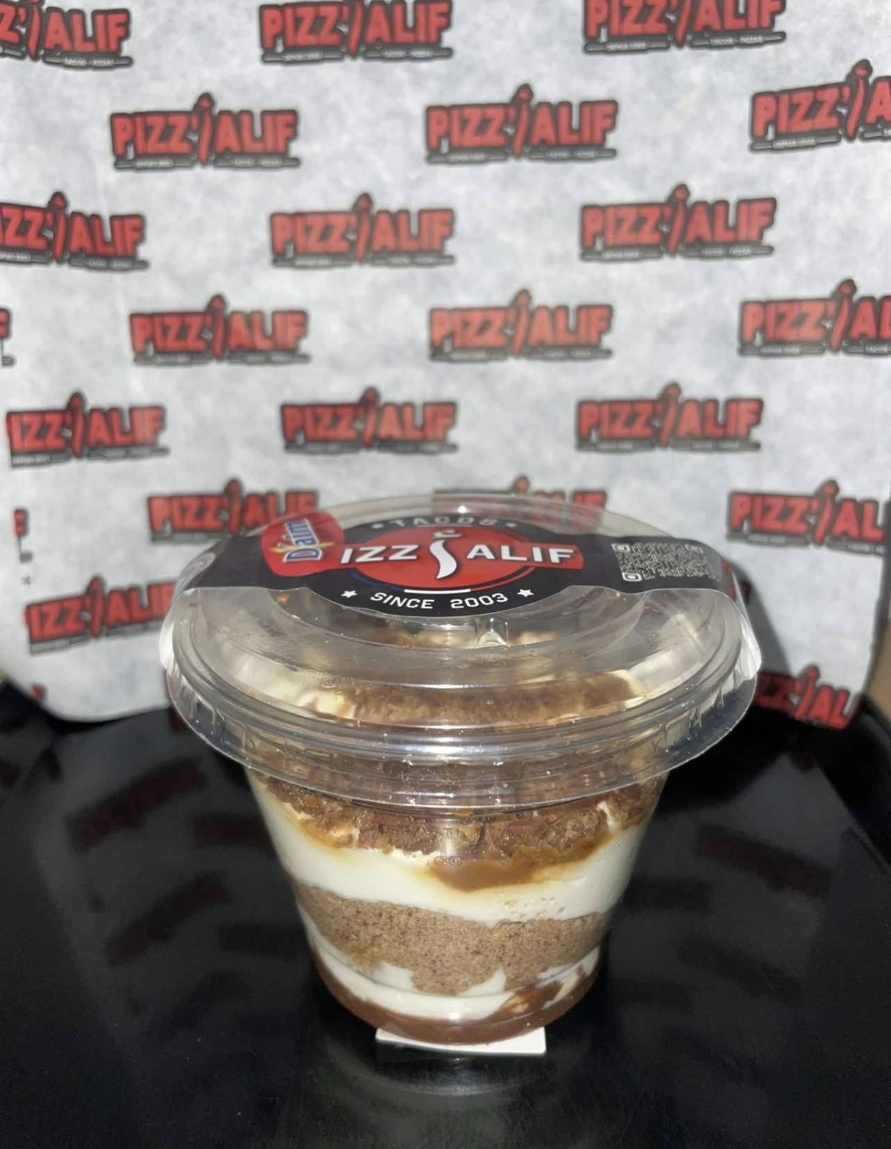 Photo du produit Tiramisu maison daim caramel , non contractuelle