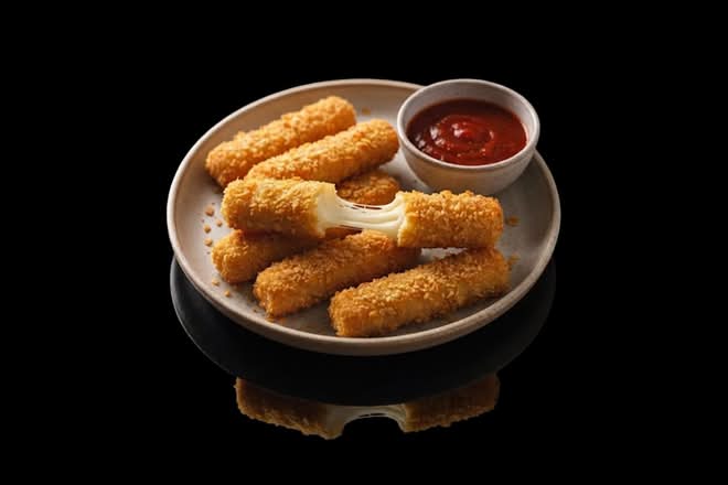 Photo du produit Mozzarella sticks X4, non contractuelle