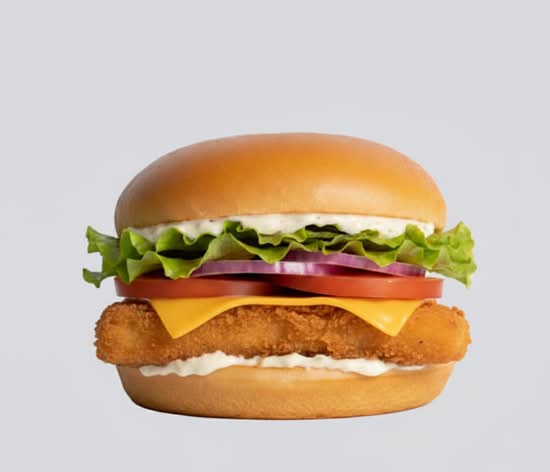 Photo du produit Menu fish burger, non contractuelle