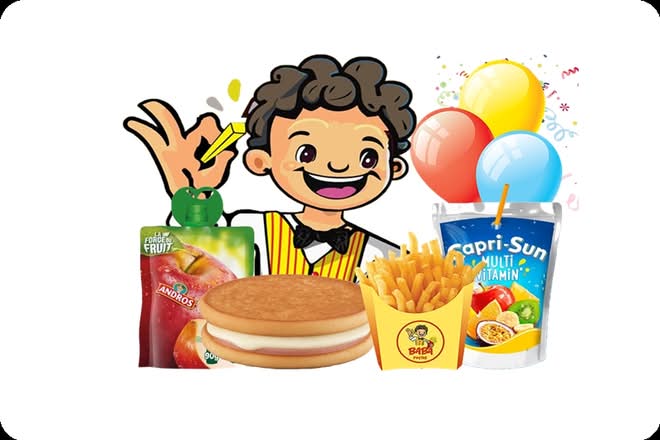 Photo du produit MENU ENFANT PTIT CROQ, non contractuelle