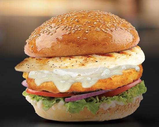 Photo du produit Chèvre Miel Burger, non contractuelle