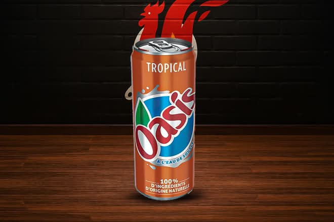 Photo du produit 🏖️ OASIS TROPICAL 33CL, non contractuelle