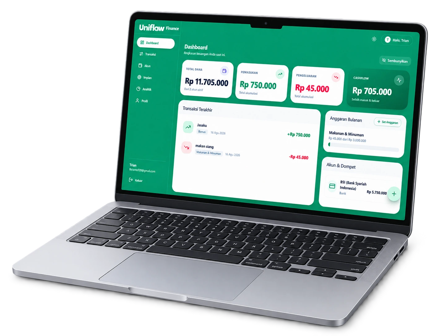 Finance Setup