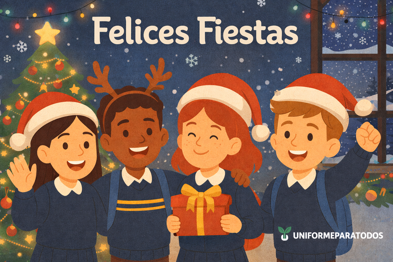 ¡Navidad Sostenible! Dale una Segunda Vida a los Uniformes Escolares y Ahorra Estas Fiestas
