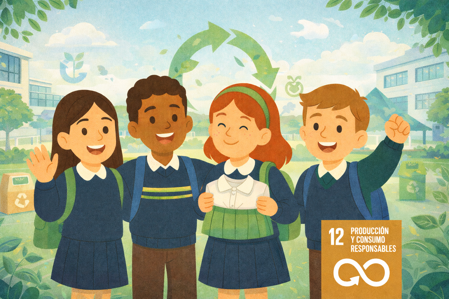 ¡Uniformes Escolares Sostenibles! ODS 12 y tu Colegio: Consumo Responsable para un Futuro Mejor
