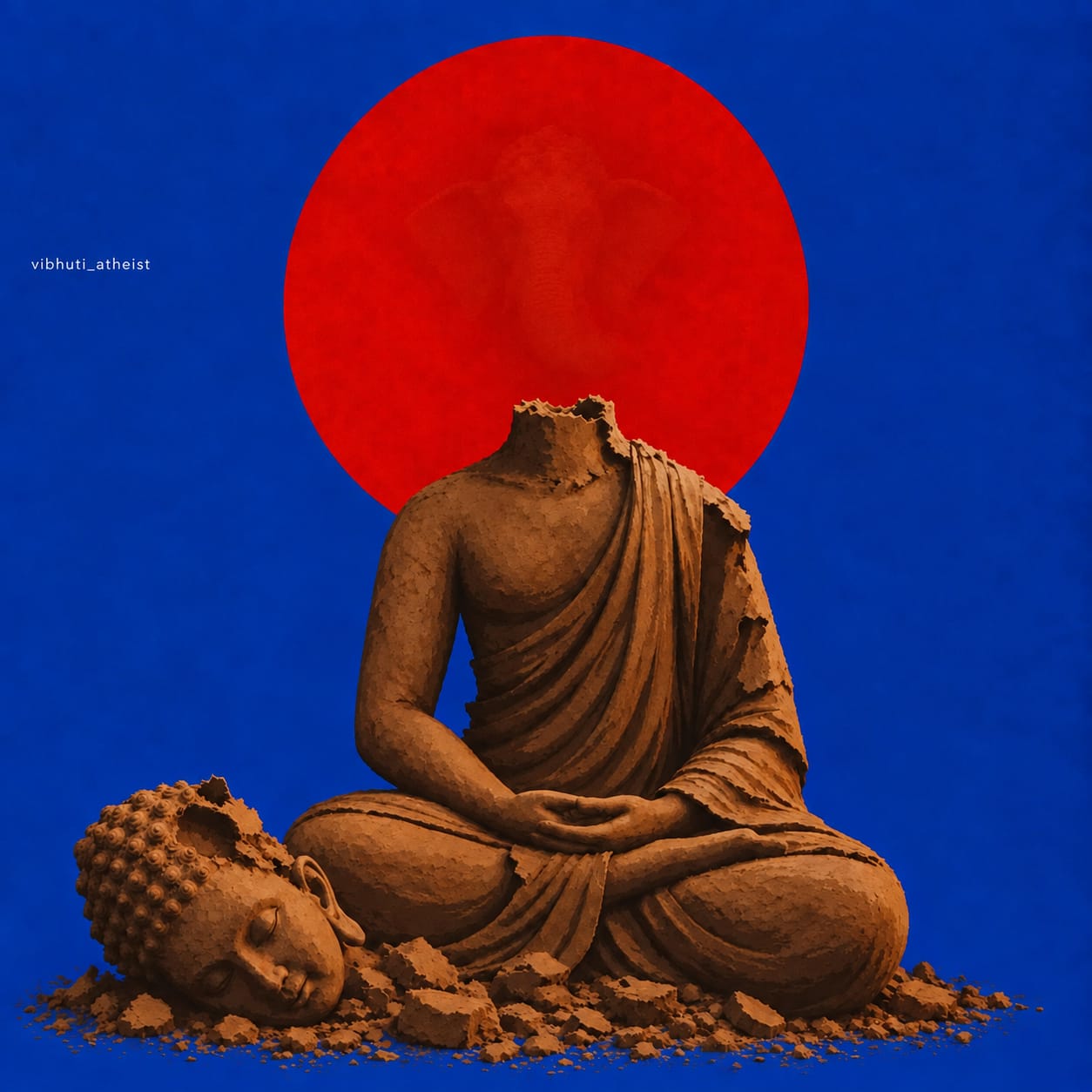 Buddha opposed birth-based caste hierarchy and certain Brahmanical rituals, teaching that a person’s actions—not birth—mattered. According to the local account, a Buddha statue’s head was removed and replaced with a Vinayagar (Ganesha) head, after which it was worshipped as Vinayagar. Today, Vinayagar Chaturthi is celebrated there, and religious identity has sometimes become a source of conflict.