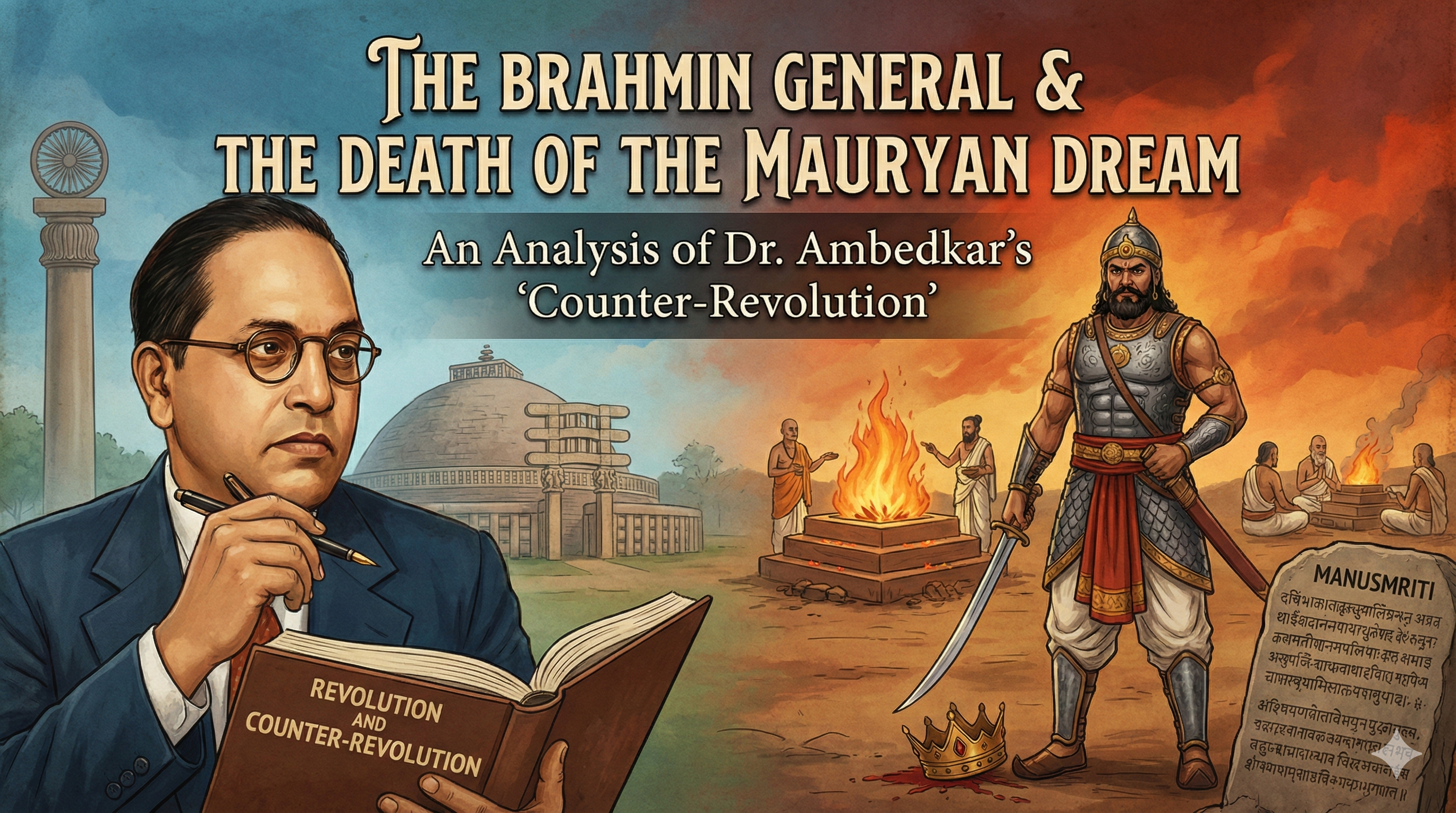 Ambedkar on Pushyamitra: The Brahmin Counter-Revolution