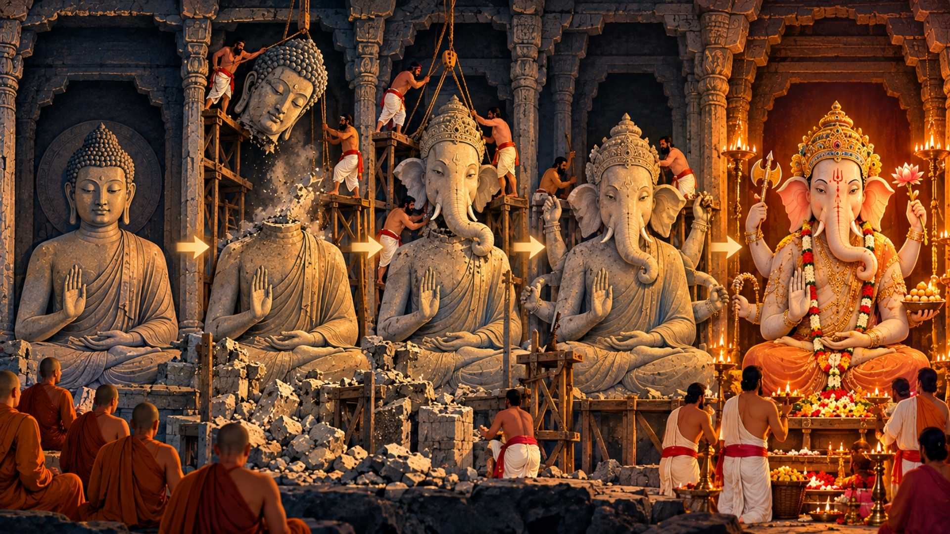 Ganesha Is Younger Than the Buddha - What Cave 7 at Lenyadri Proves