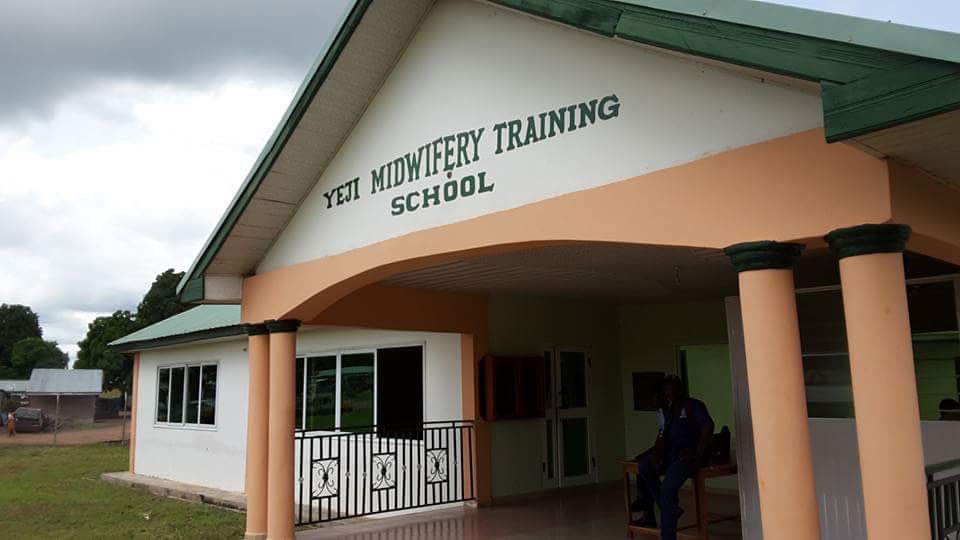 Campus of Midwifery Training College, Yeji