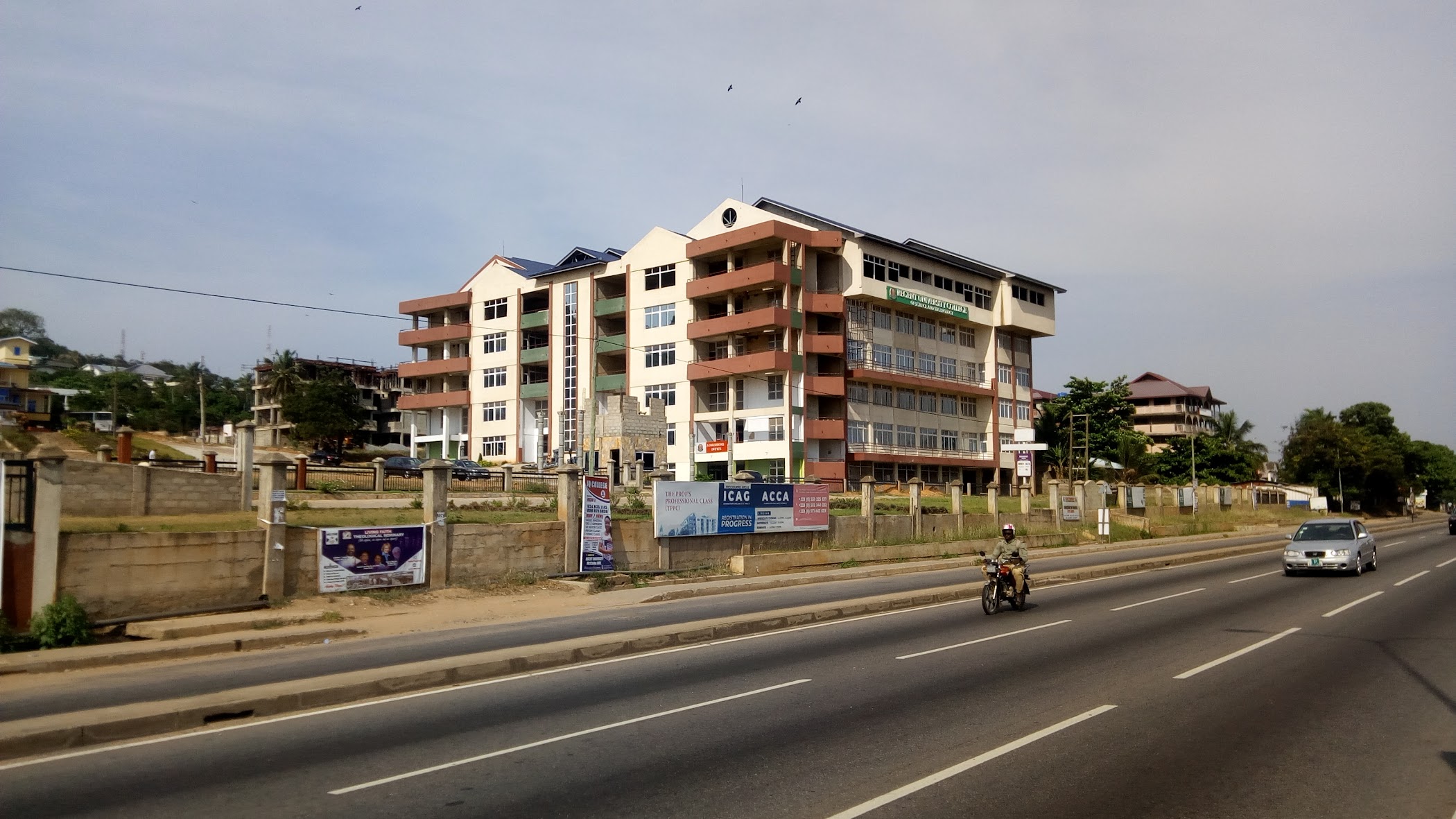Campus of Regent University College of Science and Technology