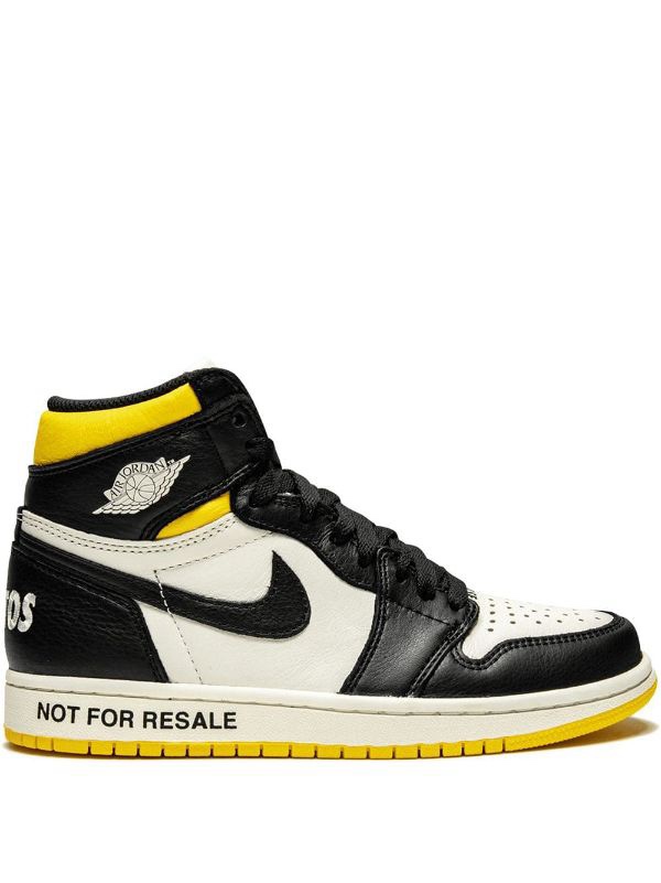 AIR JORDAN 1 NOT FOR RESALE AMARILLAS