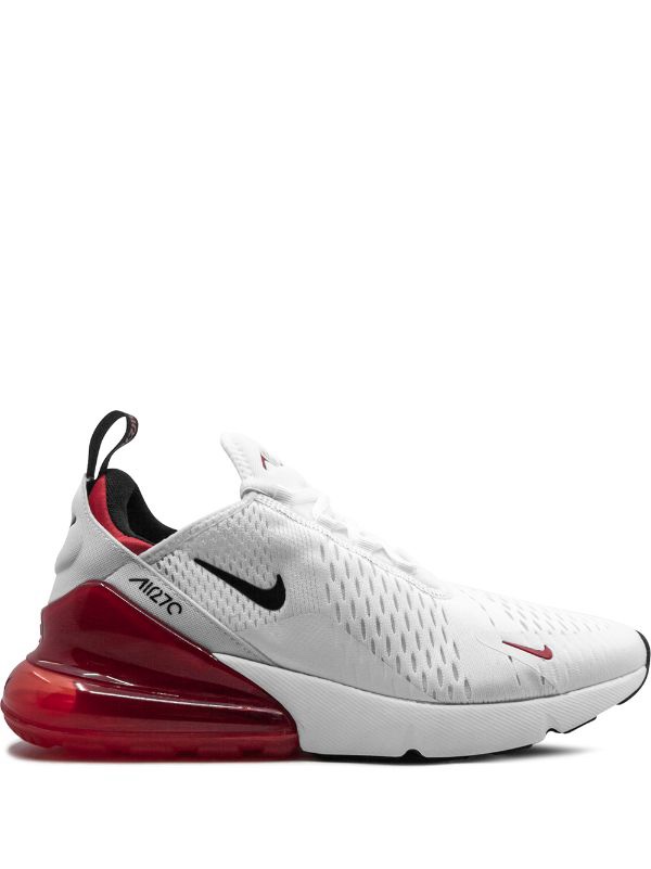 Air Max 270 blancas y rojas