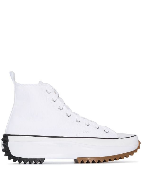 Converse run star blancas