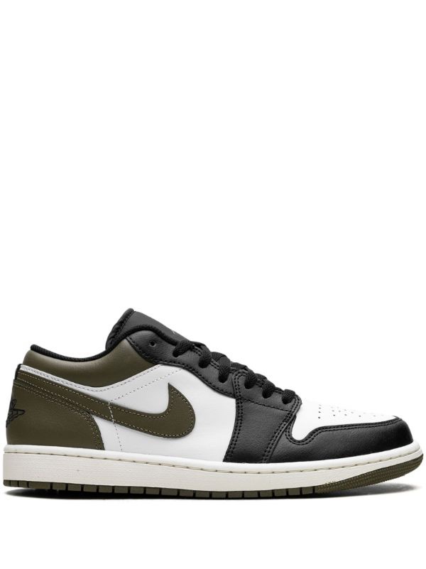 Air Jordan 1 Low balck/White/Olive