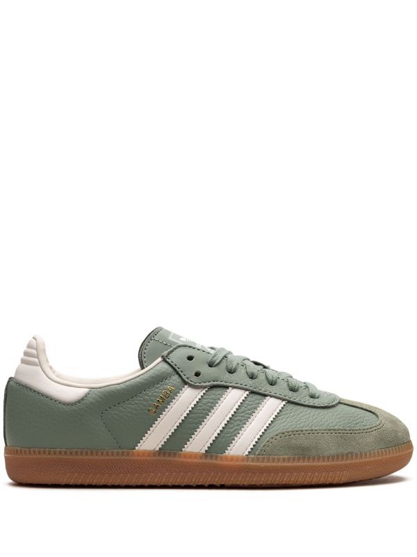 Adidas Samba Green White