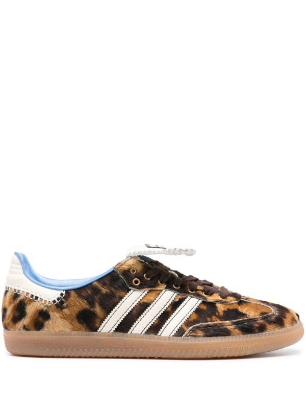 Adidas Samba Wales Bonner Leopard Pony