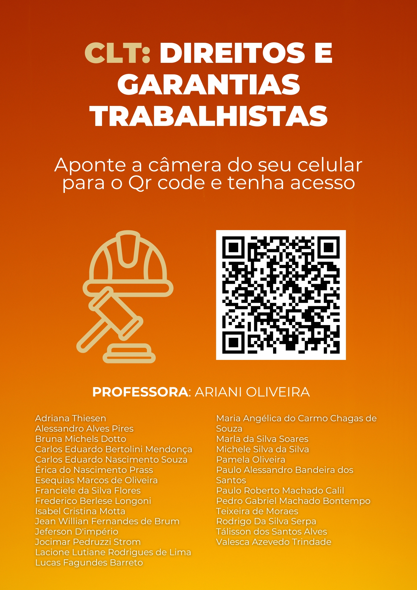 QR Code Atividade de Extensão