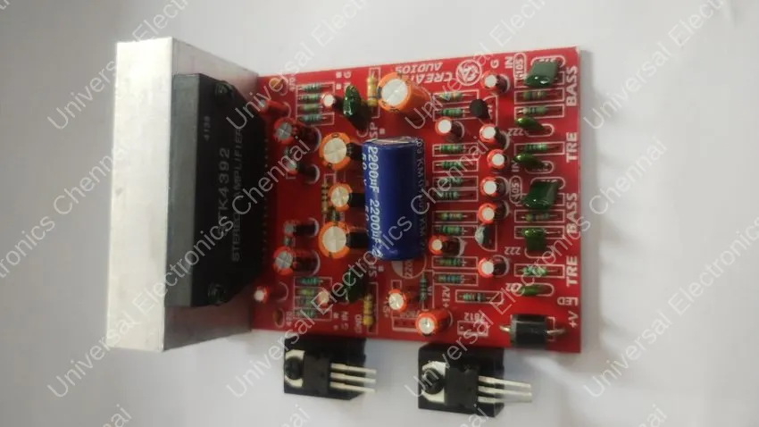 STK 4392 +7805+7812 STEREO CHANNEL