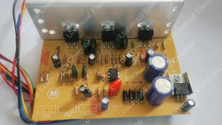 TDA2030 3IC DIY 2.1Ch